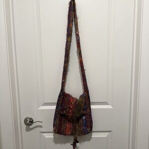 Earth Divas BOHO Crossbody Bag‎ Embroidered Purse Boho Hippie Festival Nupal